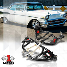 Pair of Front Lower+Upper Control Arms for 55-57 Chevy One-Fifty/Two-Ten Series picture