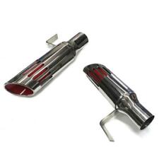 71-74 B-Body Mopar Charger, Road Runner Long Slotted Exhaust Tips 2.25
