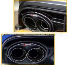 For Audi RS5 RS4 RS3  RS6 RS7 Car Carbon Fiber AK style Exhaust Tip Muffler Pipe picture