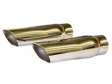 1969 1970 1971 1972 Chevelle SS396 SS454 2 1/2 Inch Exhaust Tips H-1915 In Stk picture