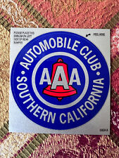 AAA Southern California roadside assistance sticker decal  3