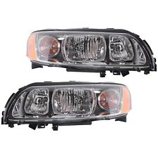 Headlight Asembly Set For 2005 2006 2007 Volvo V70 XC70 Left and Right With Bulb picture