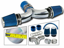 BCP BLUE For 2007-2008 Aspen 5.7L V8 Dual Twin Air Intake Induction Kit+Filter picture