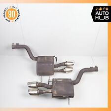 Maserati Quattroporte M139 Exhaust Mufflers Dual Tips Left & Right Side Set 51k picture