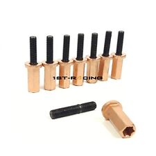 M7x39mm Exhaust Header Stud Bolt+Copper Nuts For BMW N54 135i 335i 535i Z4 35i picture