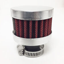 RED 15mm Mini Air Intake Crankcase Breather Filter Valve Cover Catch Tank 1 picture