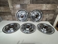 (5) 1961 CHEVROLET IMPALA BEL AIR NOMAD CORVAIR Wheel Cover Hubcaps Little Dents picture