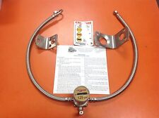 CROSSFIRE TIRE EQUALIZER SYSTEM 125 PSI STAINLESS STEEL HOSES picture