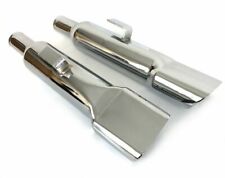 1968-1974 Mopar A-Body Chrome Exhaust Tips Extensions - Correct Duster Dart picture