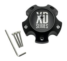 KMC XD Series Matte Black 5 Lug Wheel Center Cap W/Screws 1079L121MB CAP M-862 picture