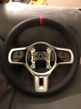RED Stitching for Lancer EVO X EVO 10  Steering Wheel Wrap Suede picture