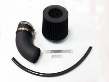 All BLACK COATED Air Intake Kit  For 1990-93 Geo Storm Isuzu Impulse 1.6L 1.8 L4 picture