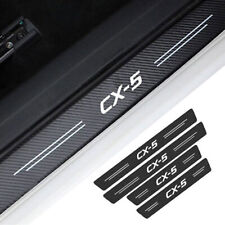 4pcs CX-5 Emblem Car Door Sill Pedal Anti Scratch Decal Sticker for Mazda CX5 picture