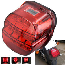 Red Led Brake Tail Light Fit For Harley Dyna Touring Electra Glide Road Glide US picture
