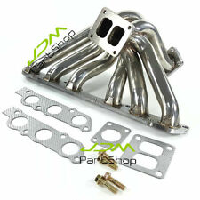 T4 Turbo Exhaust Manifold Header For Lexus IS300 GS300 Toyota Supra 2JZ-GE 3.0L picture
