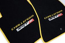 2012 Dodge Challenger SRT8 Yellow Jacket Floor Mats - Nice Premium 32oz In-Stock picture