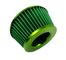 for BMW M4 Shorty Cone Air Filter Adjustable 3 3.5 4 inch inlet High Flow GREEN picture