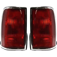 Set of 2 Tail Light For 91-97 Lincoln Town Car LH & RH Red Lens picture