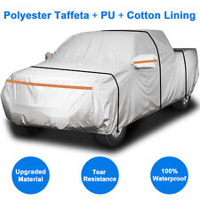 For Dodge Ram Pickup Truck Car Cover 100% Waterproof Thickened Cotton Upgraded picture