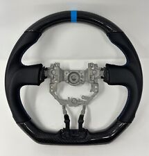 REVESOL Real Carbon Fiber BLUE Steering Wheel for 2013-2016 SCION FR-S BRZ picture
