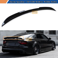 For 2012-18 Audi A7 S7 RS7 V Style Glossy Black Rear Trunk Spoiler Extension Lid picture