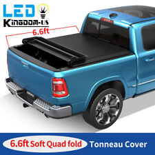 6.5 6.6FT Truck Bed Tonneau Cover For 2014-2019 Silverado Sierra 1500 4-FOLD picture
