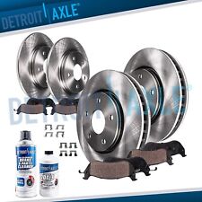 Front and Rear Disc Rotor + Ceramic Brake Pad for 2006 2007-2011 Lucerne DTS V8 picture