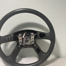 02-09 Chevy Trailblazer Steering Wheel OEM Black Leather Radio Envoy Rainier picture