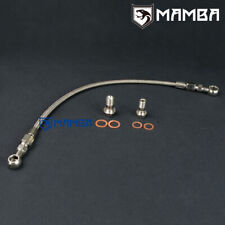 Turbo Oil Feed Line for Mitsubishi Lancer 4G63 EVO 8 GSR TD05HR 16G6 From Header picture