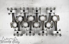 351M 400 FORD ENGINE PISTON W/ PISTON RINGS AND CONNECTING ROD SET OVERSIZE .030 picture