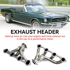 NEW 1× Exhaust Header Kit For Ford Mustang 289 302 351 4.7L 5.0L 5.8L 1964-1973 picture