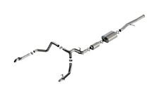 Borla S-Type Cat-Back Exhaust for 22-2023 Chevy Silverado 1500 ZR2 & Sierra AT4X picture