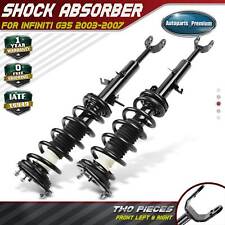 Front Complete Strut & Coil Spring Assembly for Infiniti G35 2003-2007 3.5L RWD picture