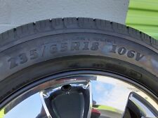 Tires and Rims. Came off a 2008 Jeep Grand Cherokee.  Bolt Pattern  5x5... picture