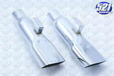 Exhaust Tip Tips Pair Fits 68 69 70 Dodge Charger Daytona 500 RT Mopar picture