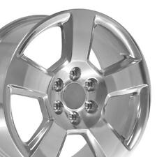 20x9 Wheel Fits Chevrolet Silverado Tahoe Sierra Polished GMC Truck Rim 5652 picture