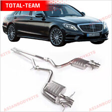 VALVED EXHAUST CATBACK MUFFLER for MERCEDES BENZ S500 S550 W222 2014 - 2017 4.7 picture