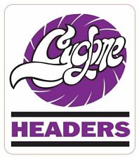 CYCLONE HEADERS VINTAGE 1970 RACING DECAL / STICKER picture