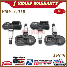 Set of (4) TPMS Tire Pressure Sensor 315MHz For Lexus Toyota Corolla # PMV-C010 picture