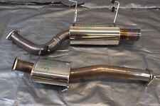 2006 06 HONDA S2000 AP2 F22C 2.2L AFTERMARKET EXHAUST SYSTEM *SCRATCHES* #3333 picture