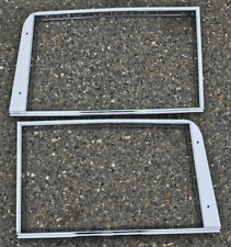 NEW pair Chrome 1932 FORD 5 Window Coupe Interior Door GARNISH Moulding IN STOCK picture