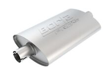 Borla for Universal Pro-XS Muffler Oval 2.5in Inlet/Outlet Notched Muffler picture
