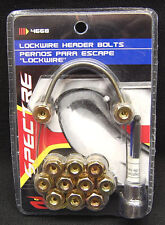 Spectre 4668 Header Exhaust Bolt Lock Wire Set 3/8-16 x 7/8