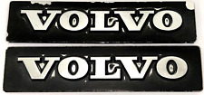 86 87 88 89 90 91 92 Volvo 240 DL—Front Fender Nameplate Emblems, 2pc picture