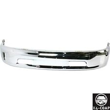 Chrome Front Bumper Face Bar For Dodge Ram Pickup 1500 13-18 With Fog Lamp Hole picture