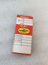 Vintage Pennzoil Door Jamb Oil Change Stickers Service Station Car Truck Qty 37  picture