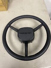 Hummer H1 Steering Wheel Hand Stitched Leather picture