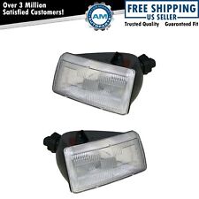 Headlights Headlamps Left & Right Pair Set for 91-95 Dodge Grand Caravan Voyager picture
