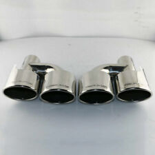 2.5'' Engraved AMG Dual Exhaust Tip for MERCEDES Benz 240mm  Width Difffuser picture