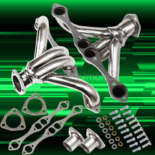 Stainless Hugger Headers FIT Chevy Small Block SB V8 262 265 283 305 327 350 400 picture